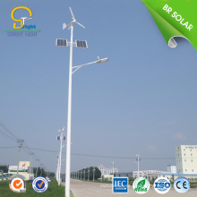 a turbina de vento impermeável ilumina o poder de luz de rua híbrido solar conduzido